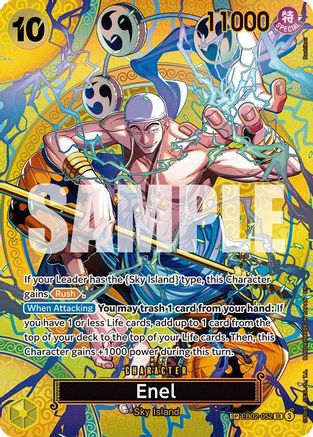 Enel (SP) (EB02-052) [Adventure on Kami's Island] Foil One Piece Single Bandai