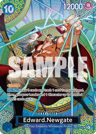 Edward.Newgate (SP) (OP13-042) [Adventure on Kami's Island] Foil One Piece Single Bandai