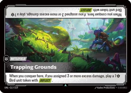 Trapping Grounds (217/219) [Unleashed] Foil Riftbound Singles Riot Games