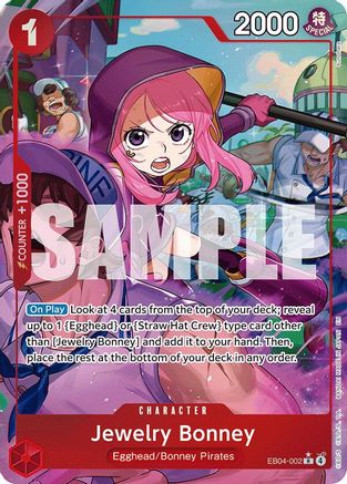 Jewelry Bonney (EB04-002) (Alternate Art) (EB04-002) [Adventure on Kami's Island] Foil One Piece Single Bandai