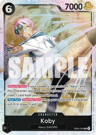 Koby (EB04-044) (EB04-044) [Adventure on Kami's Island] Foil One Piece Single Bandai
