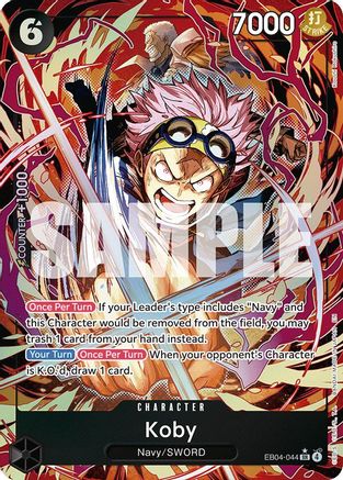 Koby (EB04-044) (Alternate Art) (EB04-044) [Adventure on Kami's Island] Foil One Piece Single Bandai