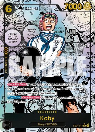 Koby (EB04-044) (Manga) (EB04-044) [Adventure on Kami's Island] Foil One Piece Single Bandai
