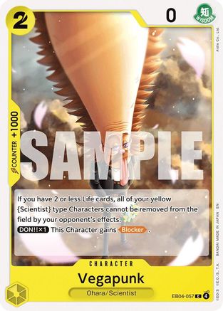 Vegapunk (EB04-057) [Adventure on Kami's Island] One Piece Single Bandai