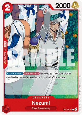 Nezumi (OP15-010) [Adventure on Kami's Island] One Piece Single Bandai