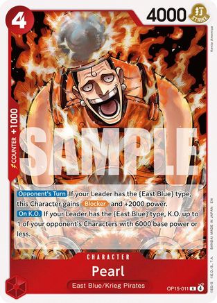 Pearl (OP15-011) [Adventure on Kami's Island] Foil One Piece Single Bandai