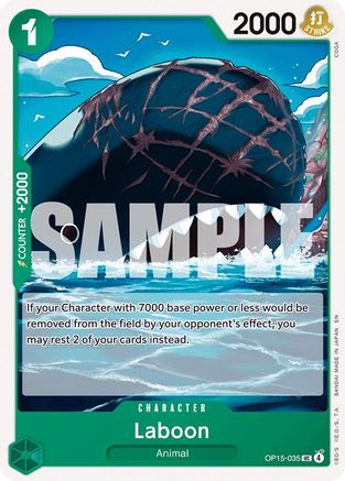 Laboon (OP15-035) [Adventure on Kami's Island] One Piece Single Bandai
