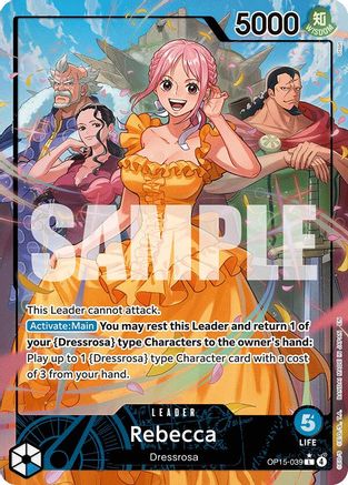 Rebecca (OP15-039) (Alternate Art) (OP15-039) [Adventure on Kami's Island] Foil One Piece Single Bandai