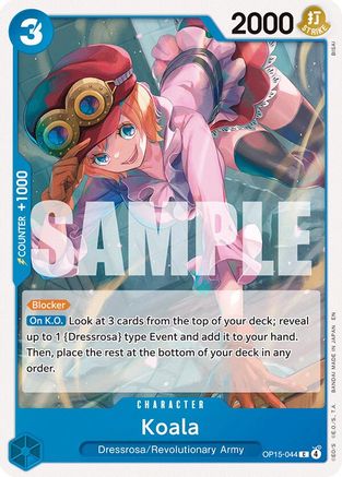 Koala (OP15-044) [Adventure on Kami's Island] One Piece Single Bandai