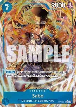 Sabo (Alternate Art) (OP15-046) [Adventure on Kami's Island] Foil One Piece Single Bandai