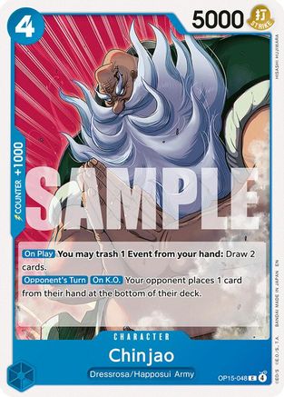 Chinjao (OP15-048) [Adventure on Kami's Island] One Piece Single Bandai