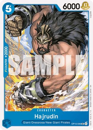 Hajrudin (OP15-049) [Adventure on Kami's Island] One Piece Single Bandai