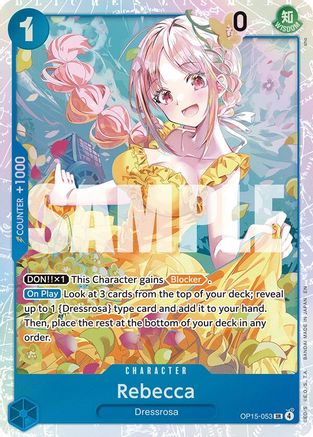Rebecca (OP15-053) (OP15-053) [Adventure on Kami's Island] Foil One Piece Single Bandai