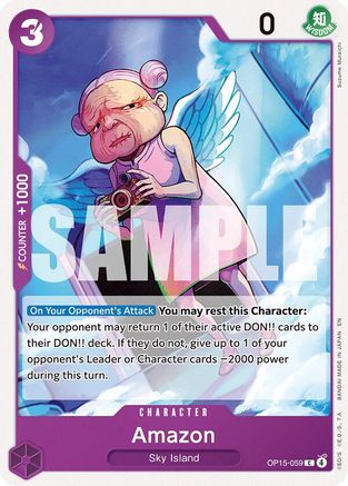 Amazon (OP15-059) [Adventure on Kami's Island] One Piece Single Bandai
