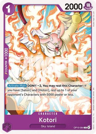 Kotori (OP15-064) [Adventure on Kami's Island] One Piece Single Bandai