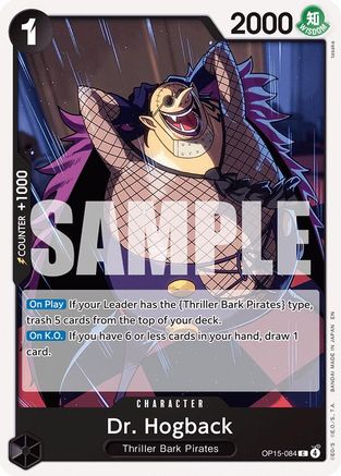Dr. Hogback (OP15-084) [Adventure on Kami's Island] One Piece Single Bandai