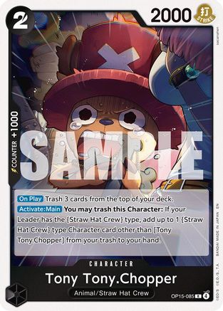 Tony Tony.Chopper (OP15-085) (OP15-085) [Adventure on Kami's Island] Foil One Piece Single Bandai