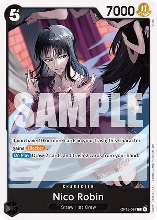 Nico Robin (OP15-087) (OP15-087) [Adventure on Kami's Island] One Piece Single Bandai