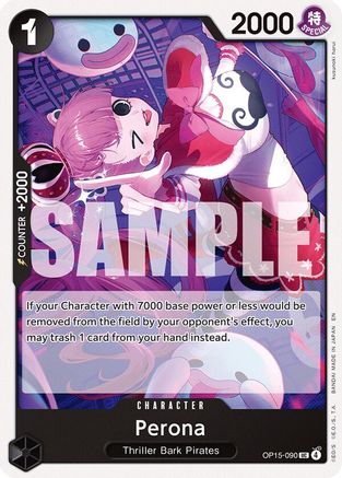Perona (OP15-090) [Adventure on Kami's Island] One Piece Single Bandai