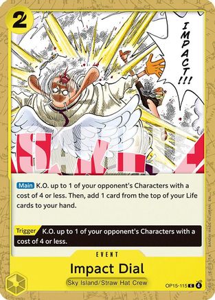 Impact Dial (OP15-115) [Adventure on Kami's Island] One Piece Single Bandai