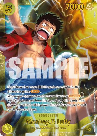Monkey.D.Luffy (OP15-119) (OP15-119) [Adventure on Kami's Island] Foil One Piece Single Bandai