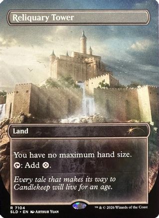 Reliquary Tower (7104) (SLD-7104) [Secret Lair] Drop Series MTG Single Wizards of the Coast