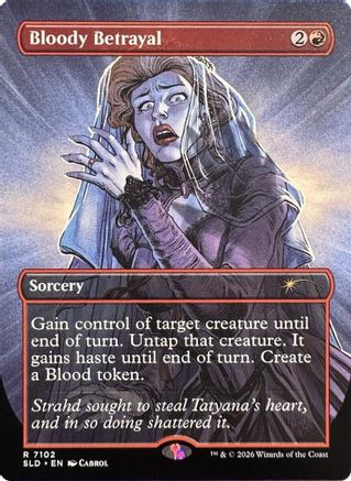 Bloody Betrayal (SLD-7102) [Secret Lair] Drop Series MTG Single Wizards of the Coast
