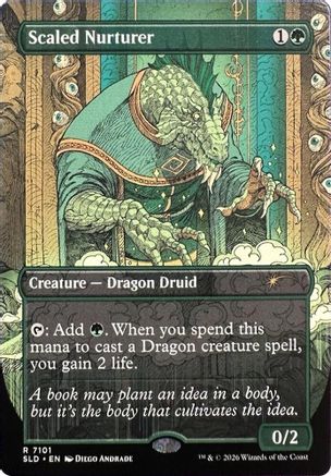 Scaled Nurturer (SLD-7101) [Secret Lair] Drop Series Foil MTG Single Wizards of the Coast