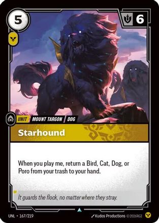 Starhound (167/219) [Unleashed] Riftbound Singles Riot Games