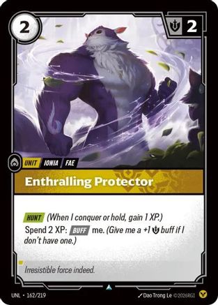 Enthralling Protector (162/219) [Unleashed] Riftbound Singles Riot Games