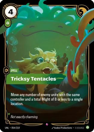Tricksy Tentacles (054/219) [Unleashed] Foil Riftbound Singles Riot Games