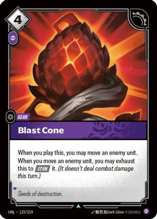 Blast Cone (133/219) [Unleashed] Riftbound Singles Riot Games