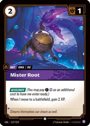 Mister Root (127/219) [Unleashed] Riftbound Singles Riot Games