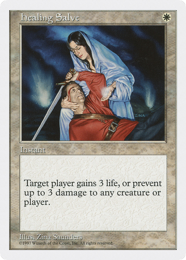 Healing Salve (5ED-) [Fifth Edition] MTG Single Wizards of the Coast