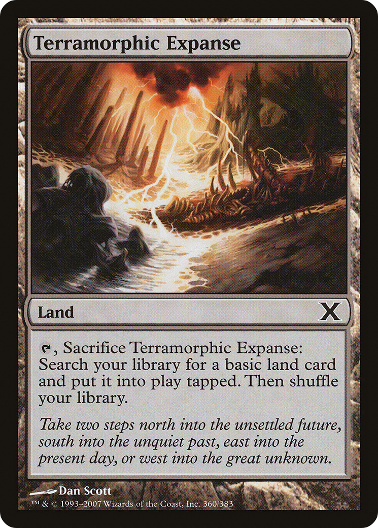 Terramorphic Expanse (10E-360) [Tenth Edition] MTG Single Wizards of the Coast