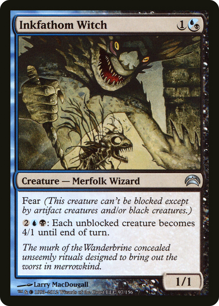 Inkfathom Witch (PC2-097) [Misc] Planechase 2012 Foil MTG Single Wizards of the Coast