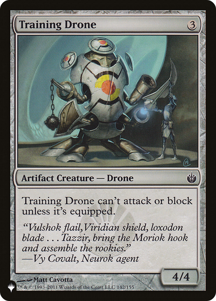 Training Drone (LIST-MBS-142) [Mystery Booster] The List MTG Single Wizards of the Coast