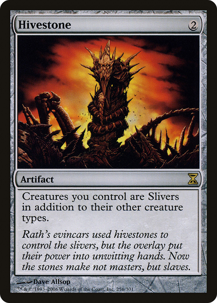 Hivestone (TSP-256) [Time Spiral] Foil MTG Single Wizards of the Coast