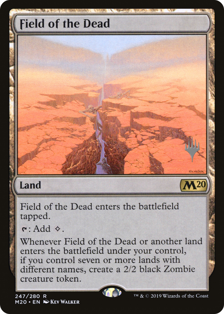 Field of the Dead (PPM20-247P) [Core Set 2020 Promos] MTG Single Wizards of the Coast