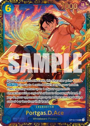 Portgas.D.Ace (119) (Treasure Cup March 2026) (OP13-119) [One Piece Promotion Cards] Foil One Piece Single Bandai