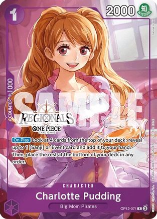 Charlotte Pudding (Regional Participation Pack 2026 Vol.1) (OP12-071) [One Piece Promotion Cards] Foil One Piece Single Bandai