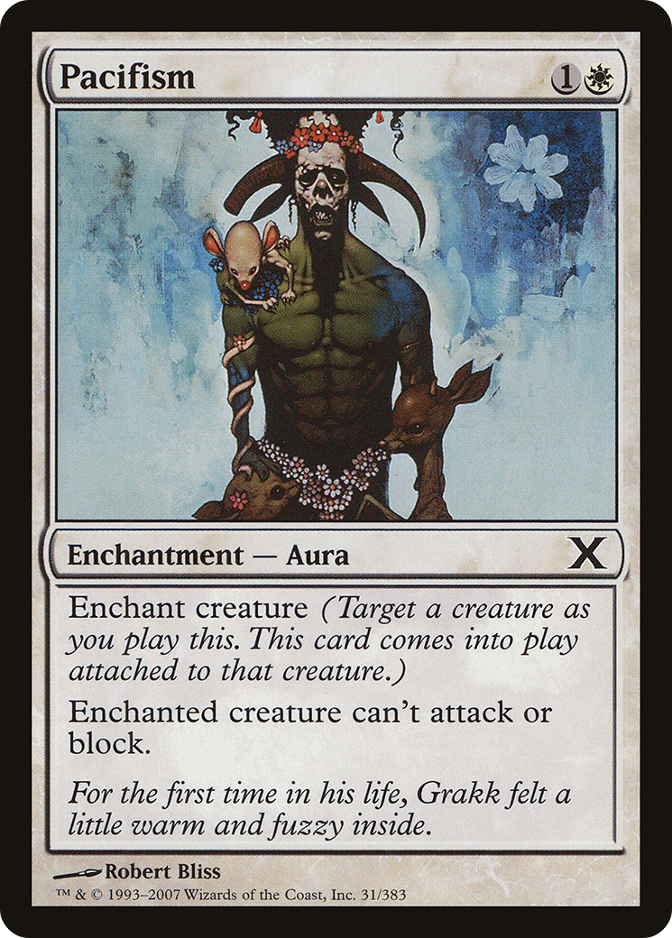 Pacifism (10E-031) [Tenth Edition] MTG Single Wizards of the Coast