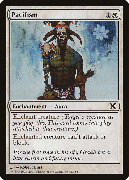 Pacifism (10E-031) [Tenth Edition] MTG Single Wizards of the Coast