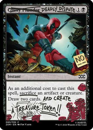 Deadly Dispute (080) (SLD-080) [Secret Lair] Drop Series Foil MTG Single Wizards of the Coast