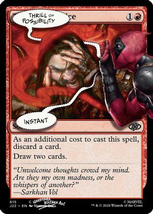 Thrill of Possibility (615) (SLD-615) [Secret Lair] Drop Series MTG Single Wizards of the Coast