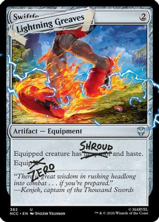 Lightning Greaves (382) (SLD-382) [Secret Lair] Drop Series Foil MTG Single Wizards of the Coast