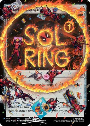 Sol Ring (288) (Pool Party Foil) (SLD-288) [Secret Lair] Drop Series Foil MTG Single Wizards of the Coast