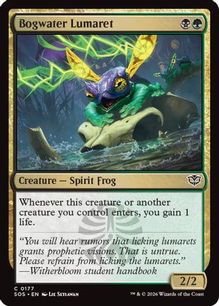 Bogwater Lumaret (SOS-177) [Secrets of Strixhaven] MTG Single Wizards of the Coast