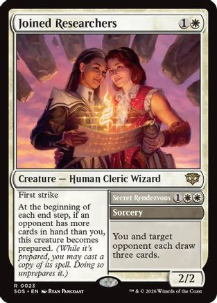 Joined Researchers (SOS-023) [Secrets of Strixhaven] MTG Single Wizards of the Coast