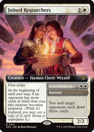 Joined Researchers (SOS-312) [Secrets of Strixhaven] Foil MTG Single Wizards of the Coast